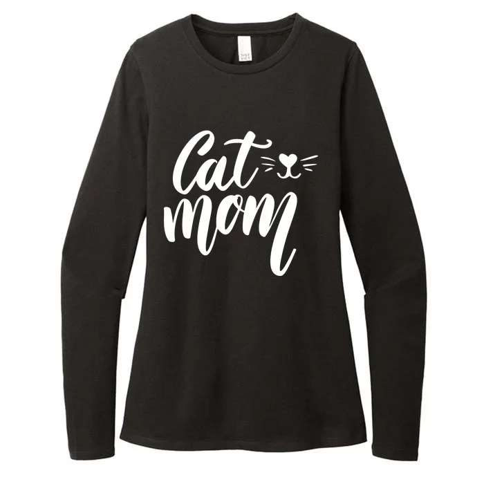 Cat Mom Lover Cute Gift Womens CVC Long Sleeve Shirt