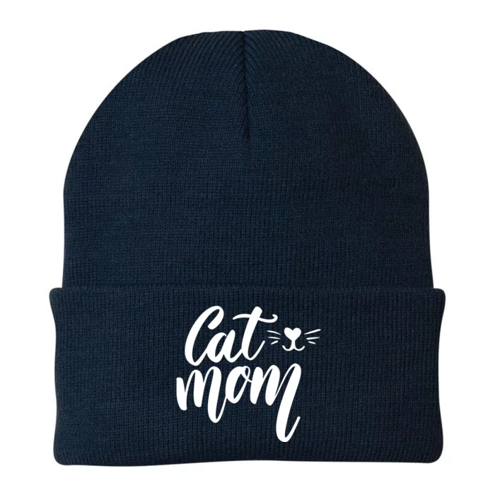 Cat Mom Lover Cute Gift Knit Cap Winter Beanie