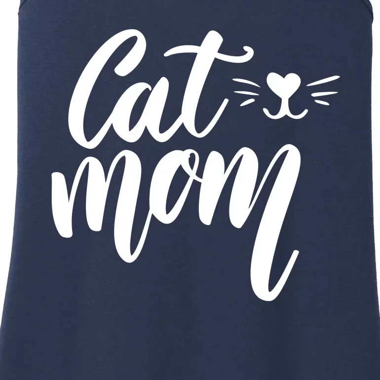 Cat Mom Lover Cute Gift Ladies Essential Tank