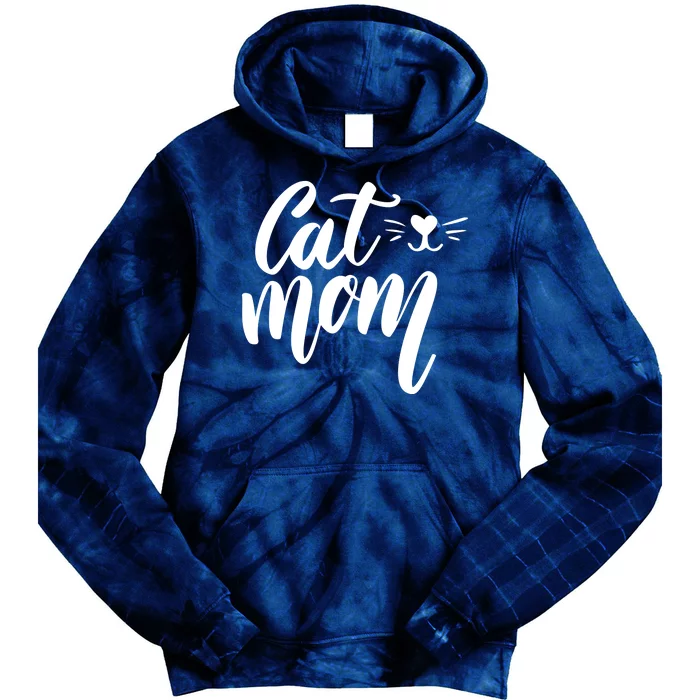 Cat Mom Lover Cute Gift Tie Dye Hoodie