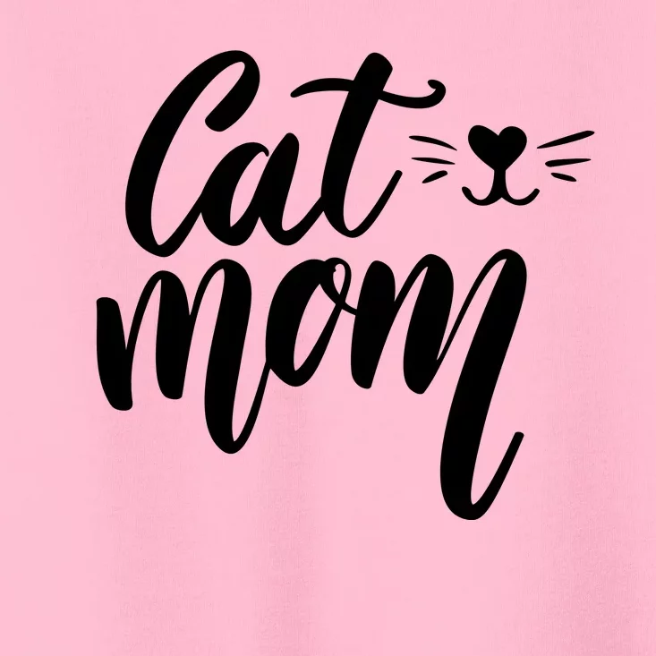 Cat Mom Lover Cute Gift Toddler T-Shirt