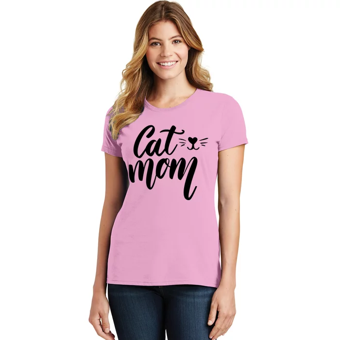 Cat Mom Lover Cute Gift Women's T-Shirt