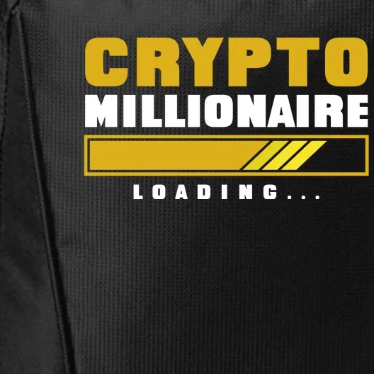 Crypto Millionaire Loading City Backpack