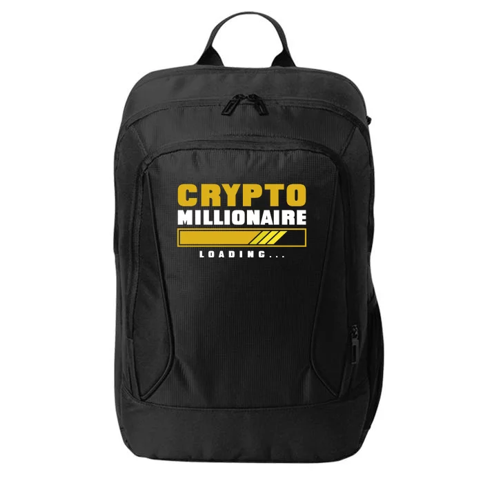 Crypto Millionaire Loading City Backpack