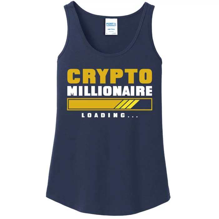 Crypto Millionaire Loading Ladies Essential Tank