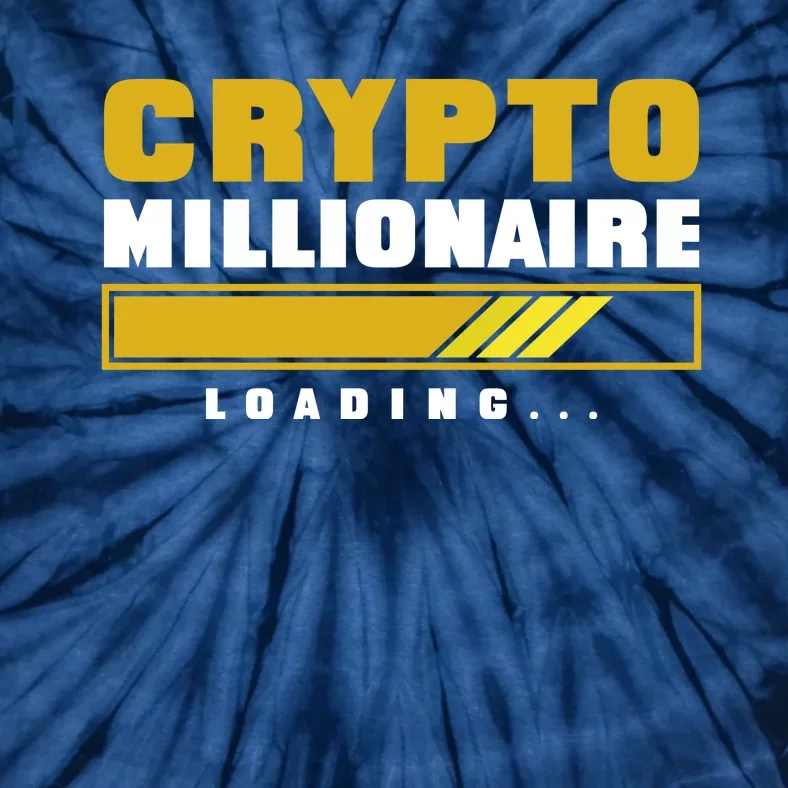 Crypto Millionaire Loading Tie-Dye T-Shirt