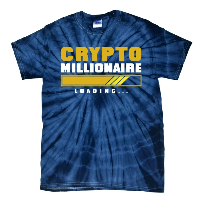 Crypto Millionaire Loading Tie-Dye T-Shirt