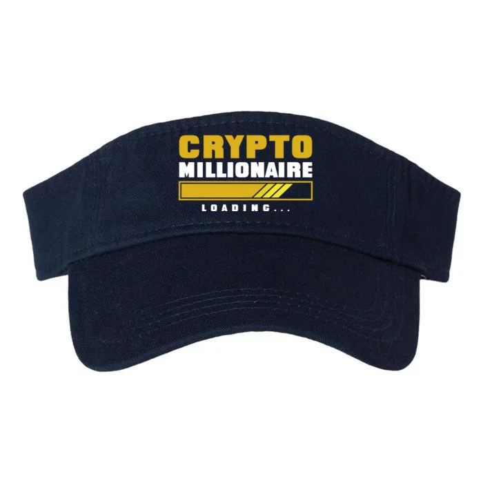 Crypto Millionaire Loading Valucap Bio-Washed Visor