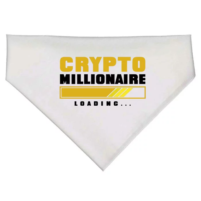 Crypto Millionaire Loading USA-Made Doggie Bandana