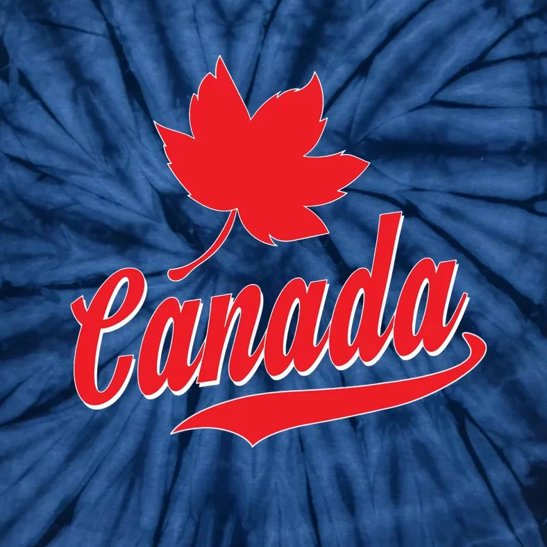 Canadian Maple Leaf Country Canada Tie-Dye T-Shirt