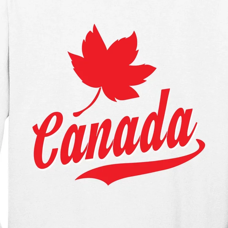 Canadian Maple Leaf Country Canada Tall Long Sleeve T-Shirt