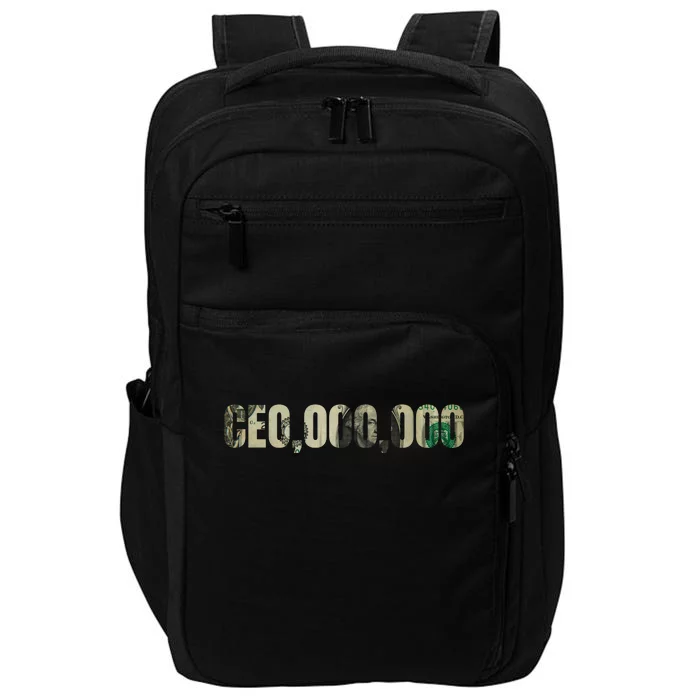 CEO Money Logo Impact Tech Backpack