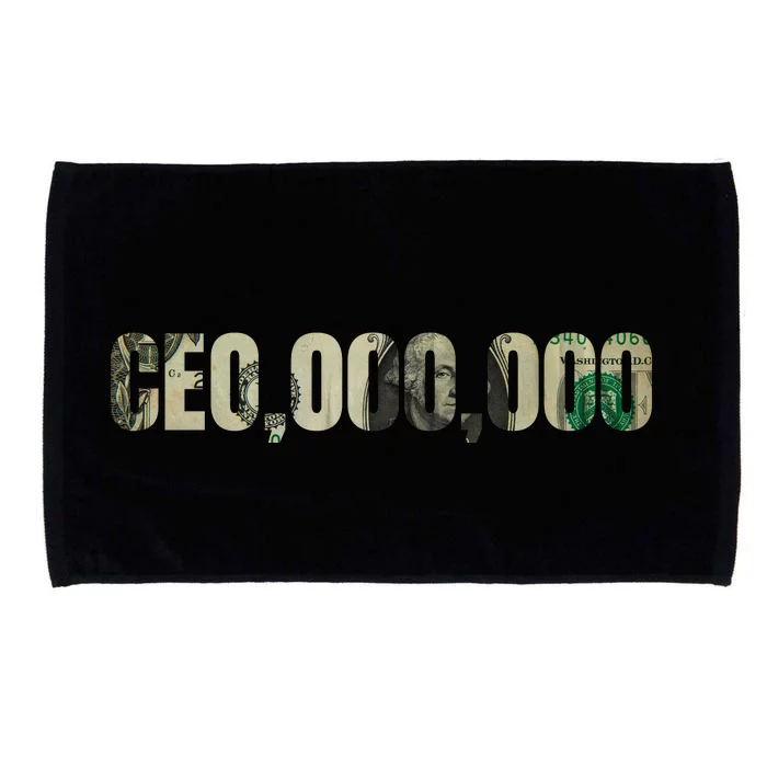 CEO Money Logo Microfiber Hand Towel