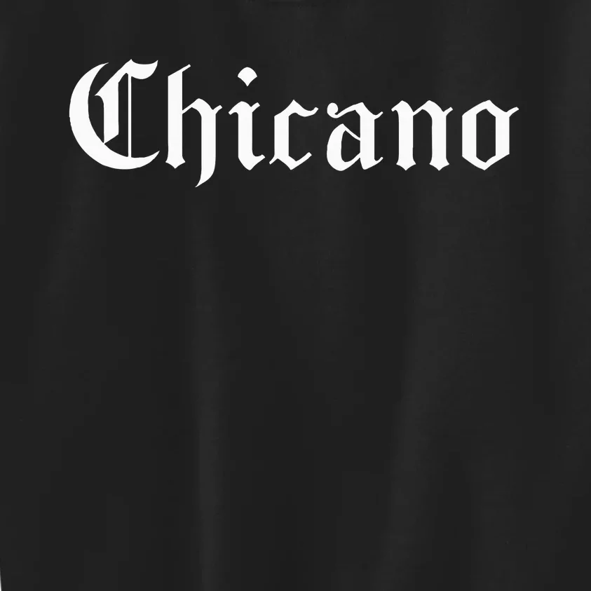 Chicano Mexican Latin Pride Latino Spanish Sayings Espanol Kids Sweatshirt