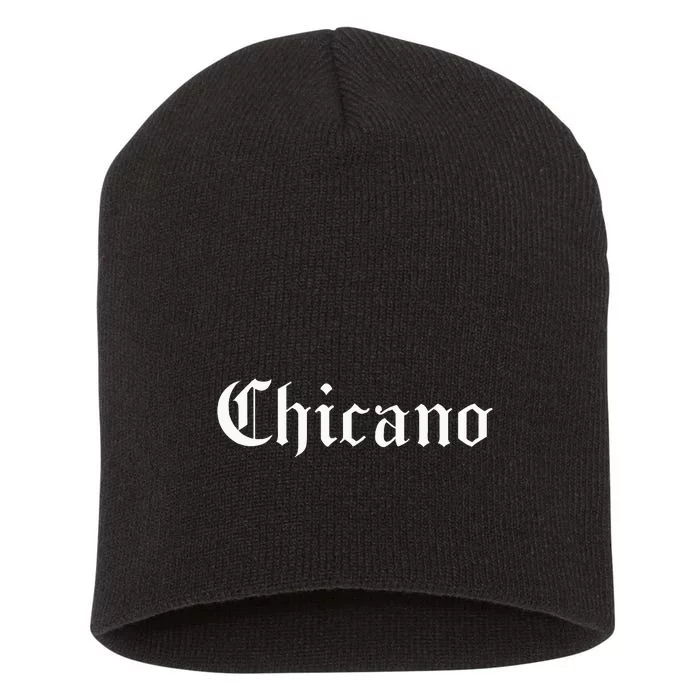 Chicano Mexican Latin Pride Latino Spanish Sayings Espanol Short Acrylic Beanie