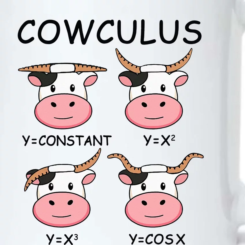 Cowculus Math Lovers Funny Cow Calculus Math Teacher Gift Black Color Changing Mug