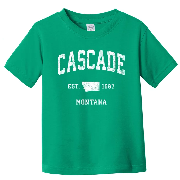 Cascade Montana Mt Vintage Athletic Toddler T-Shirt