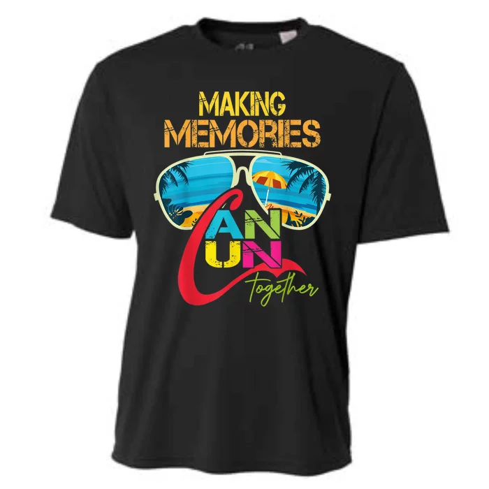 Cancun Mexico Making Memories Together Family Vacation Cooling Performance Crew T-Shirt