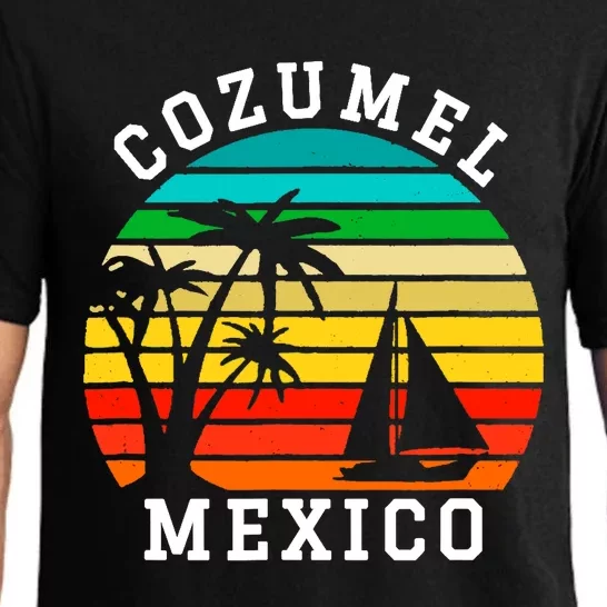 Cozumel Mexico Matching Family Vacation Pajama Set