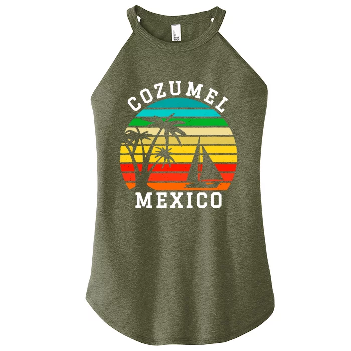 Cozumel Mexico Matching Family Vacation Women’s Perfect Tri Rocker Tank