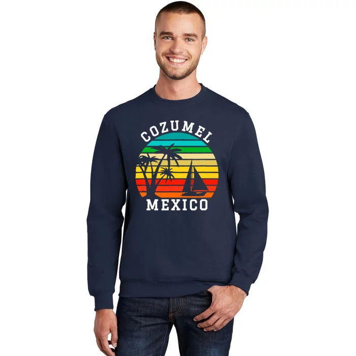 Cozumel Mexico Matching Family Vacation Tall Sweatshirt