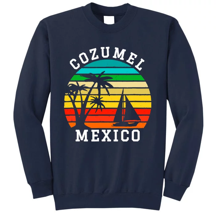 Cozumel Mexico Matching Family Vacation Tall Sweatshirt