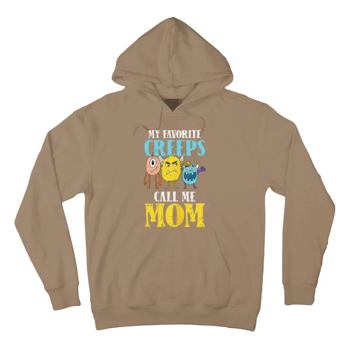 Calls Me Mom Lazy Halloween Costume Funny Creeps Monsters Hoodie