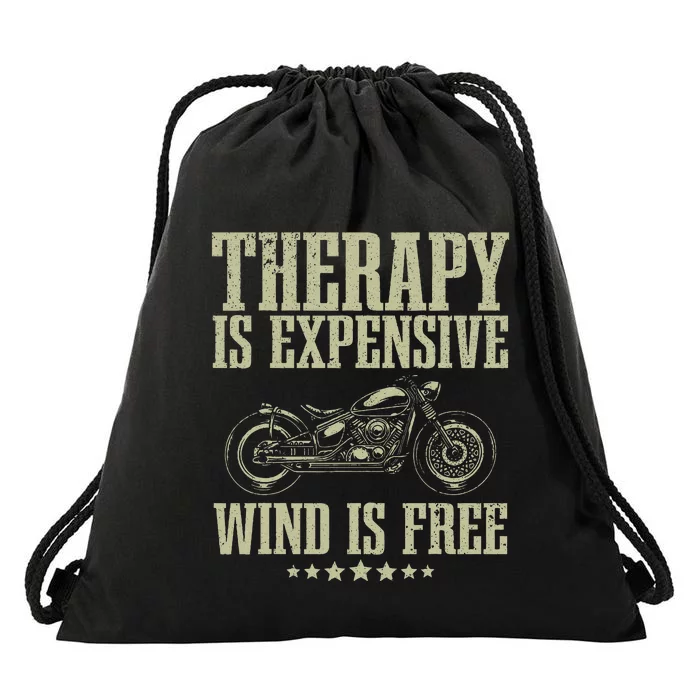 Cool Motorcycle Motorcycle Lovers Bike Rider Drawstring Bag