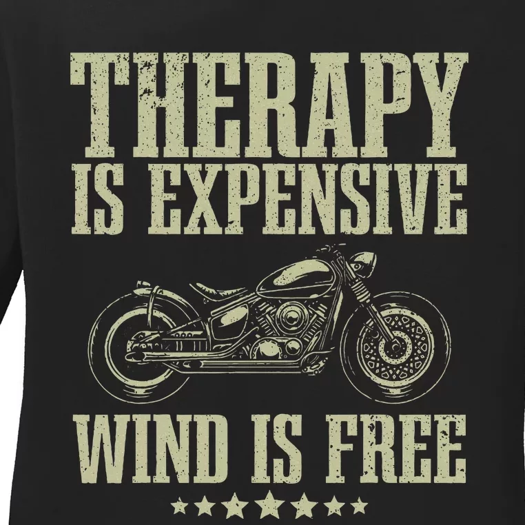 Cool Motorcycle Motorcycle Lovers Bike Rider Ladies Long Sleeve Shirt