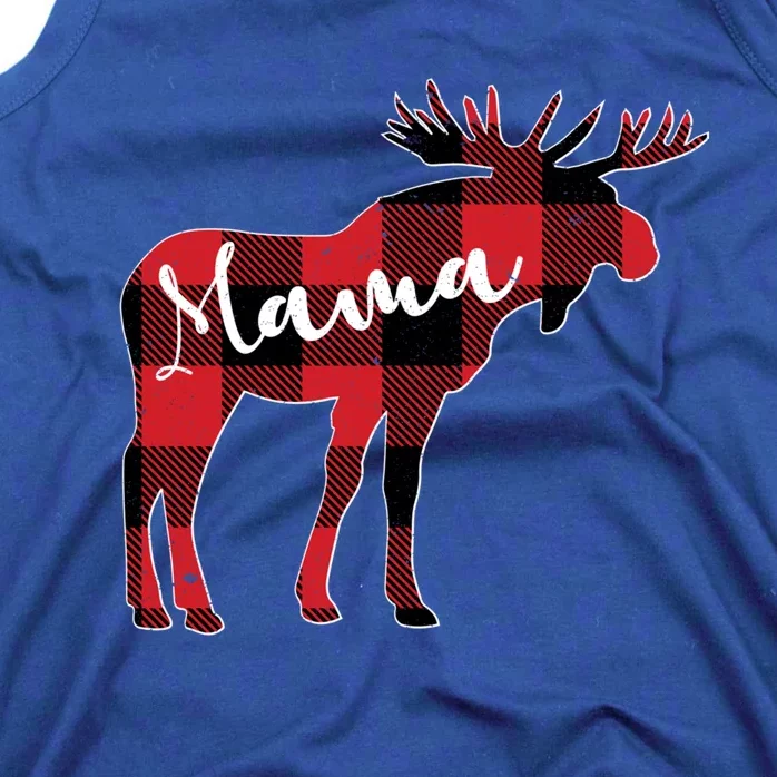 Cute Mama Moose Christmas Gift Family Matching Moose Lover Funny Gift Tank Top