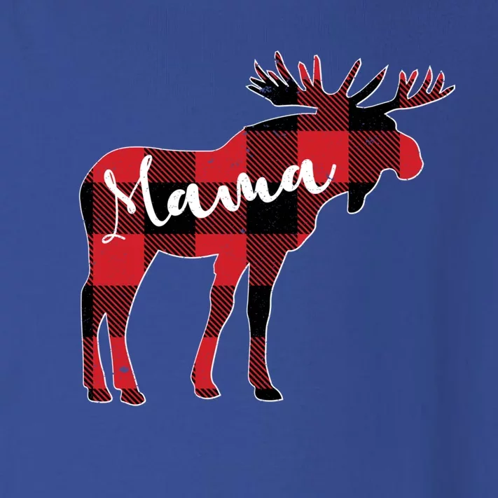 Cute Mama Moose Christmas Gift Family Matching Moose Lover Funny Gift Toddler Long Sleeve Shirt