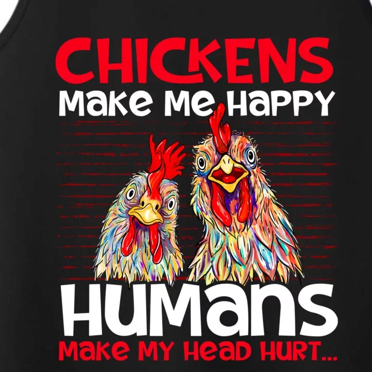 Chickens Make Me Happy Poultry Owner Chicken Farm Performance Tank