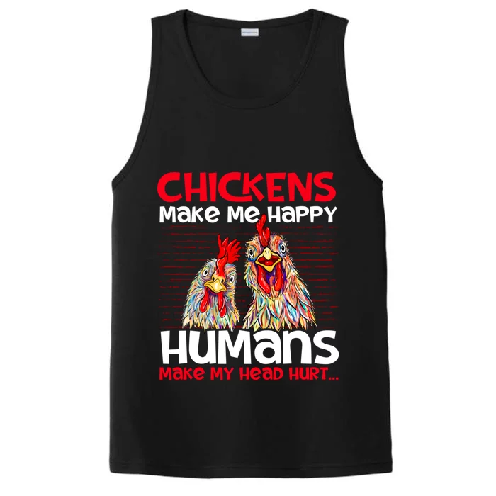 Chickens Make Me Happy Poultry Owner Chicken Farm Performance Tank