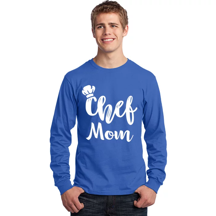 Chef Mom Mother Cooking S Cool Gift Long Sleeve Shirt