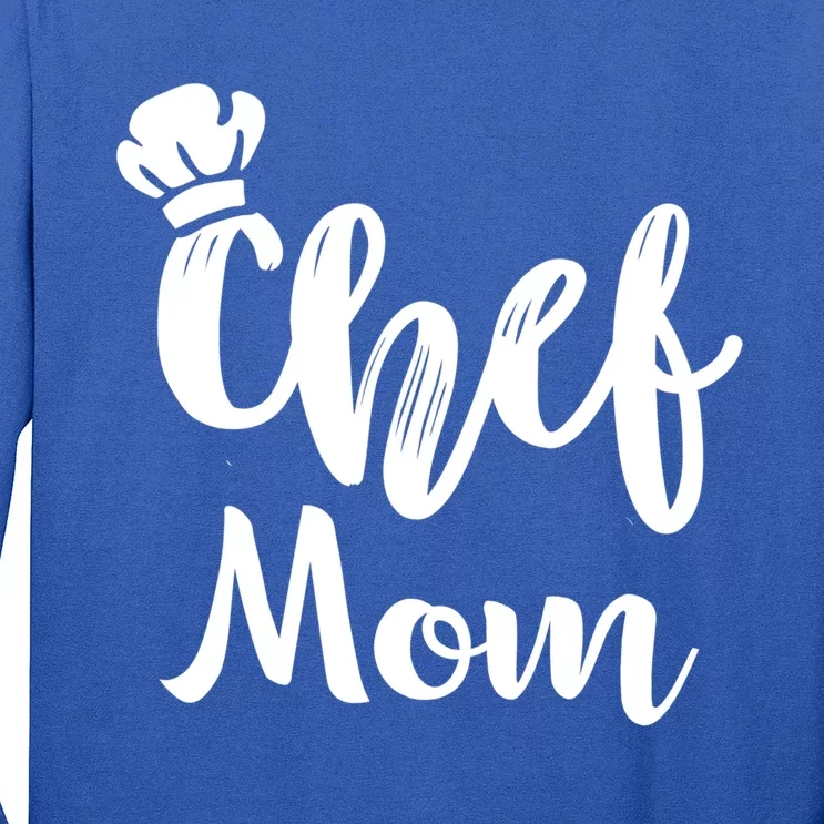 Chef Mom Mother Cooking S Cool Gift Long Sleeve Shirt