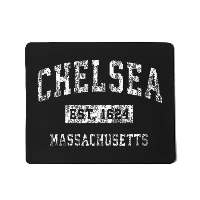 C.H.E.L.S.E.A Massachusetts Ma Vintage Established Sports Design Mousepad