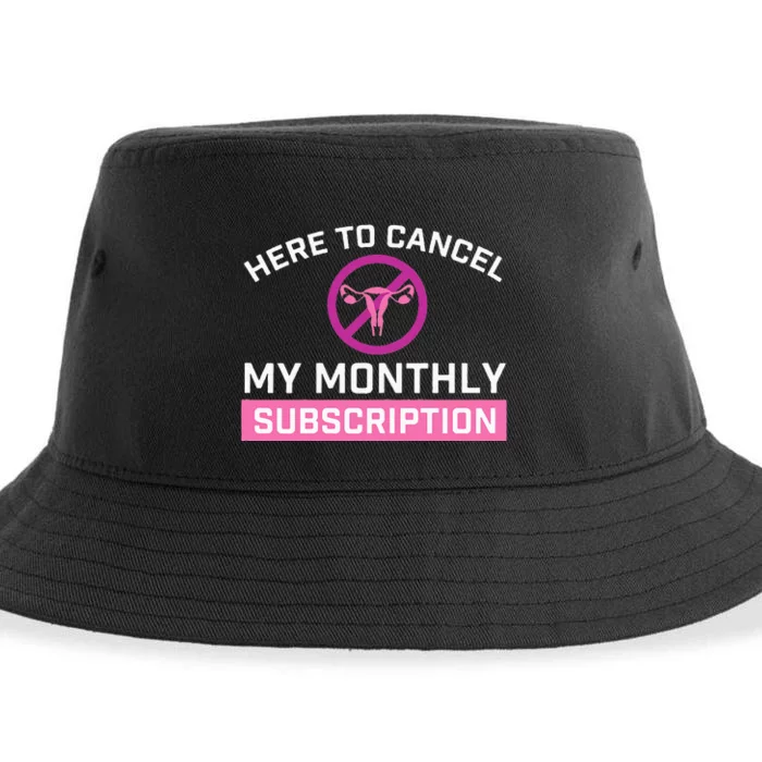 Cancel My Monthly Subscription - Hysterectomy Uterus Surgery Sustainable Bucket Hat