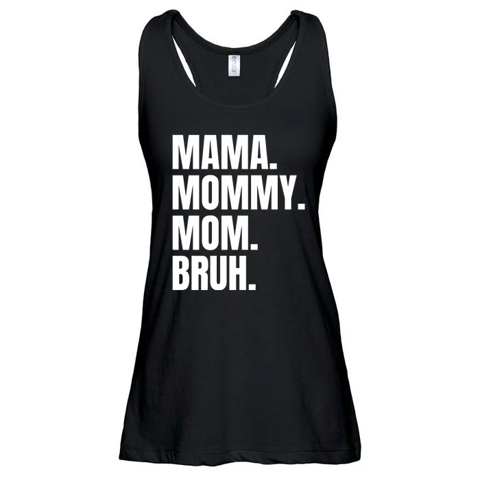 Classic Mama Mommy Mom Bruh Meme Ladies Essential Flowy Tank