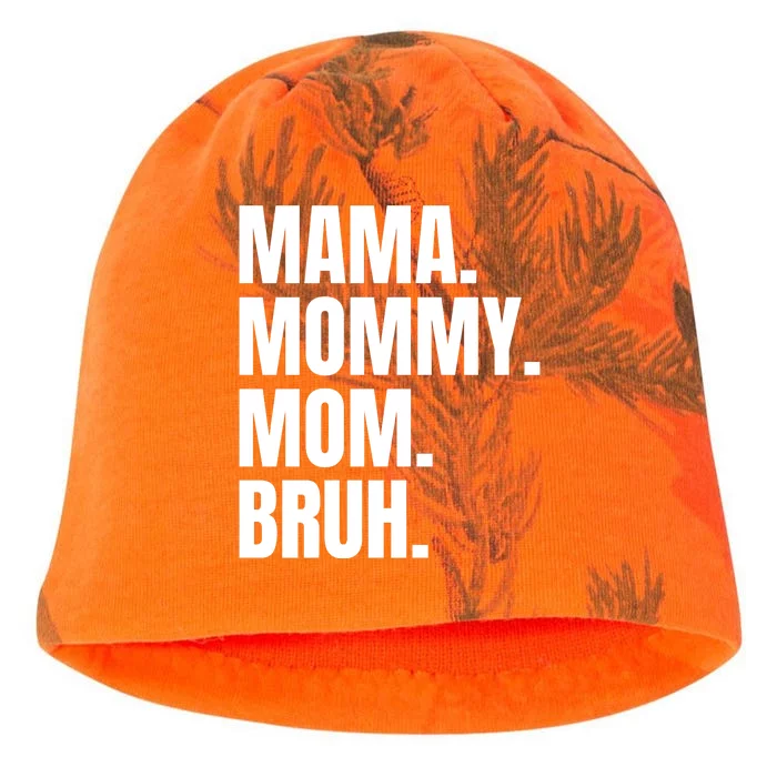 Classic Mama Mommy Mom Bruh Meme Kati - Camo Knit Beanie