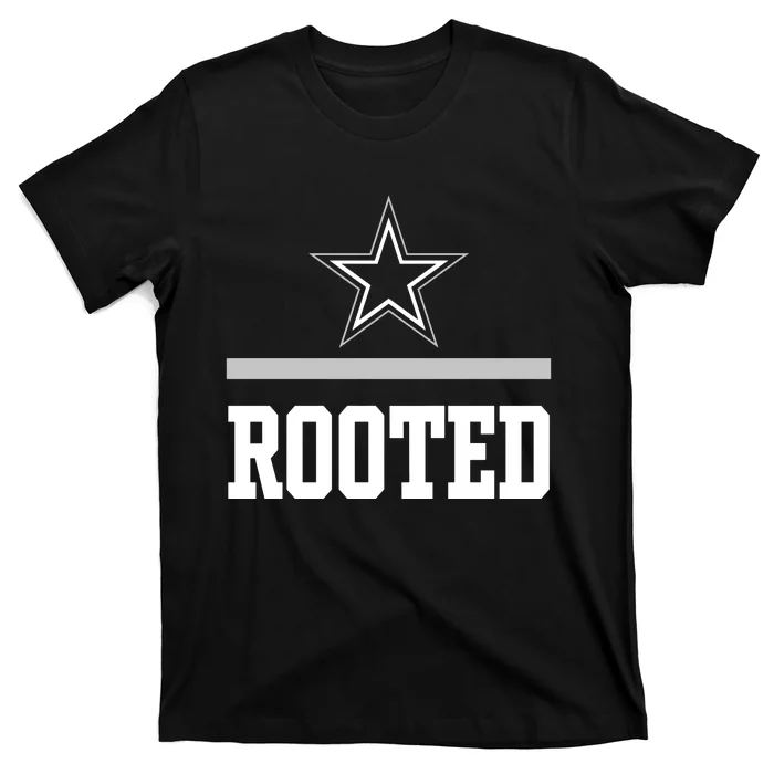 Coach Mike Mccarthy D.A.L.L.A.S Cowboys Rooted T-Shirt