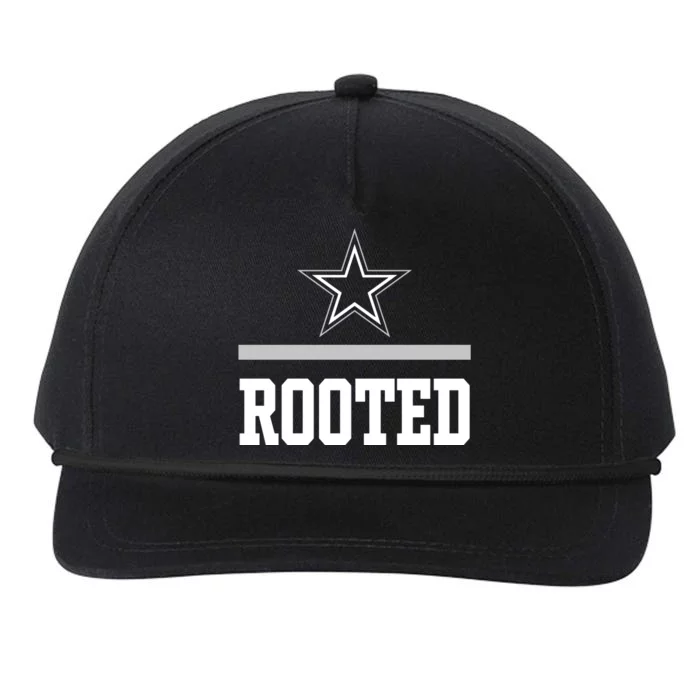 Coach Mike Mccarthy D.A.L.L.A.S Cowboys Rooted Snapback Five-Panel Rope Hat