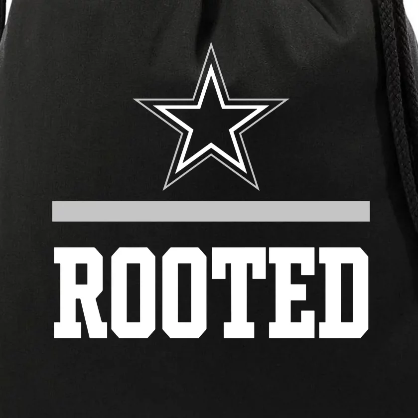 Coach Mike Mccarthy D.A.L.L.A.S Cowboys Rooted Drawstring Bag