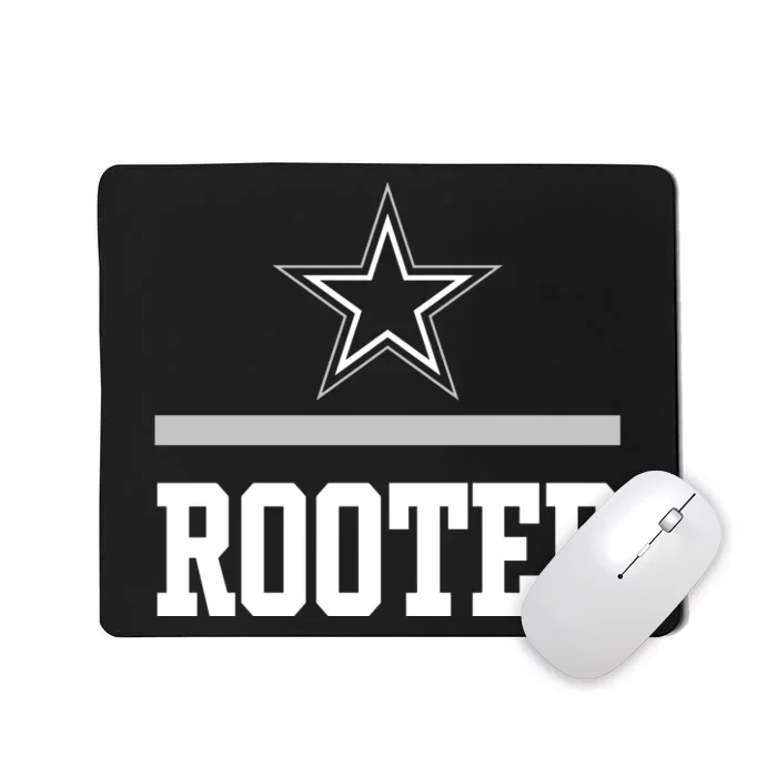 Coach Mike Mccarthy D.A.L.L.A.S Cowboys Rooted Mousepad