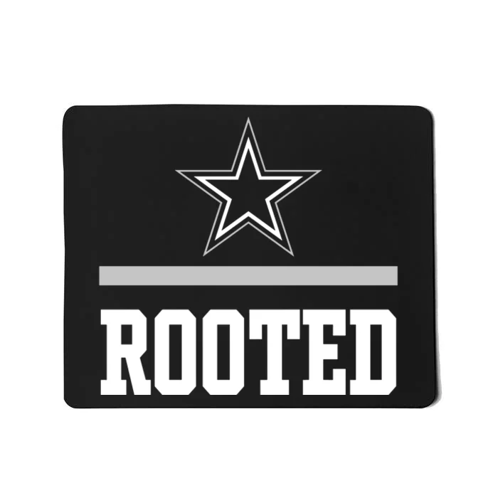 Coach Mike Mccarthy D.A.L.L.A.S Cowboys Rooted Mousepad