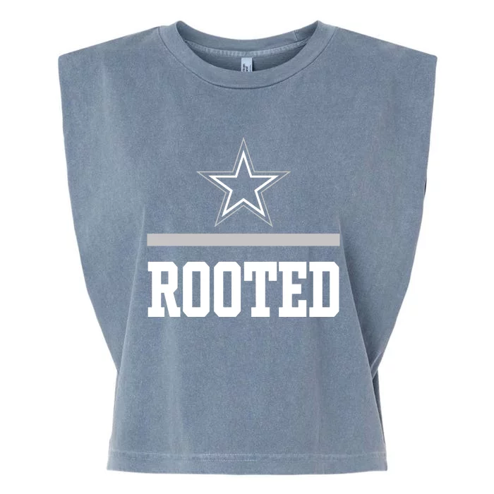 Coach Mike Mccarthy D.A.L.L.A.S Cowboys Rooted Garment-Dyed Women's Muscle Tee