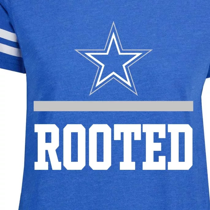 Coach Mike Mccarthy D.A.L.L.A.S Cowboys Rooted Enza Ladies Jersey Football T-Shirt