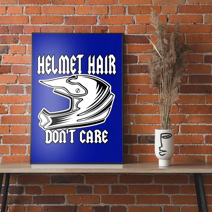 Classic Motorcyclist Motorcross Helmet 'S Motorcycle Great Gift Poster