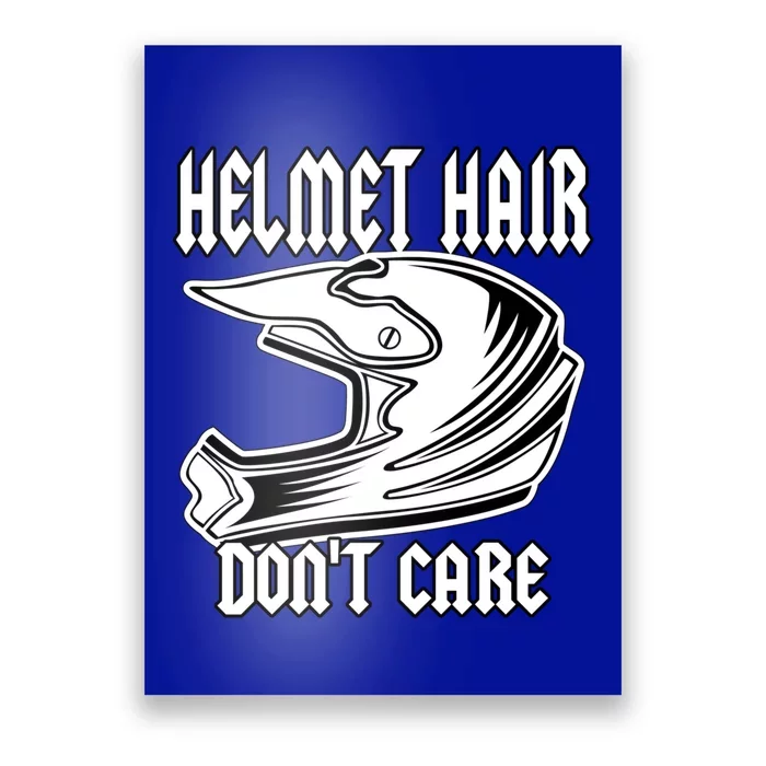 Classic Motorcyclist Motorcross Helmet 'S Motorcycle Great Gift Poster