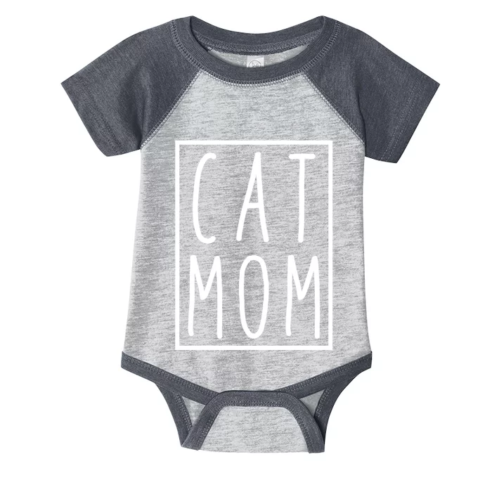 Cat Mom Mothers Day Cat Mother Infant Baby Jersey Bodysuit