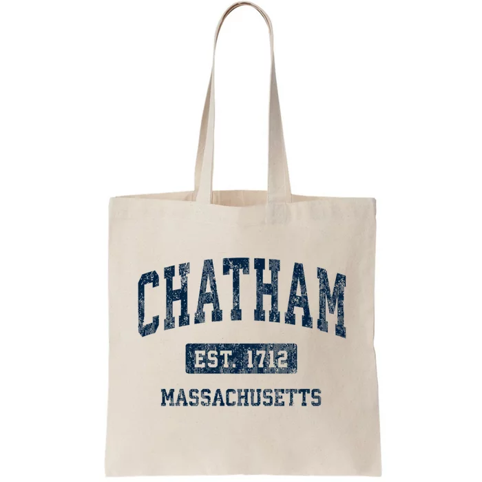 Chatham Massachusetts Ma Vintage Athletic Sports Tote Bag